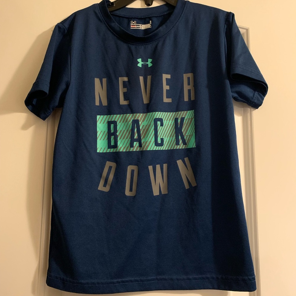 Boys Under Armour Dri Fit Tee